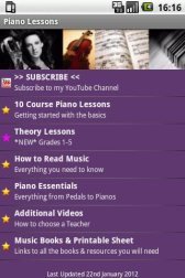 download Piano Lesson Tutor apk
